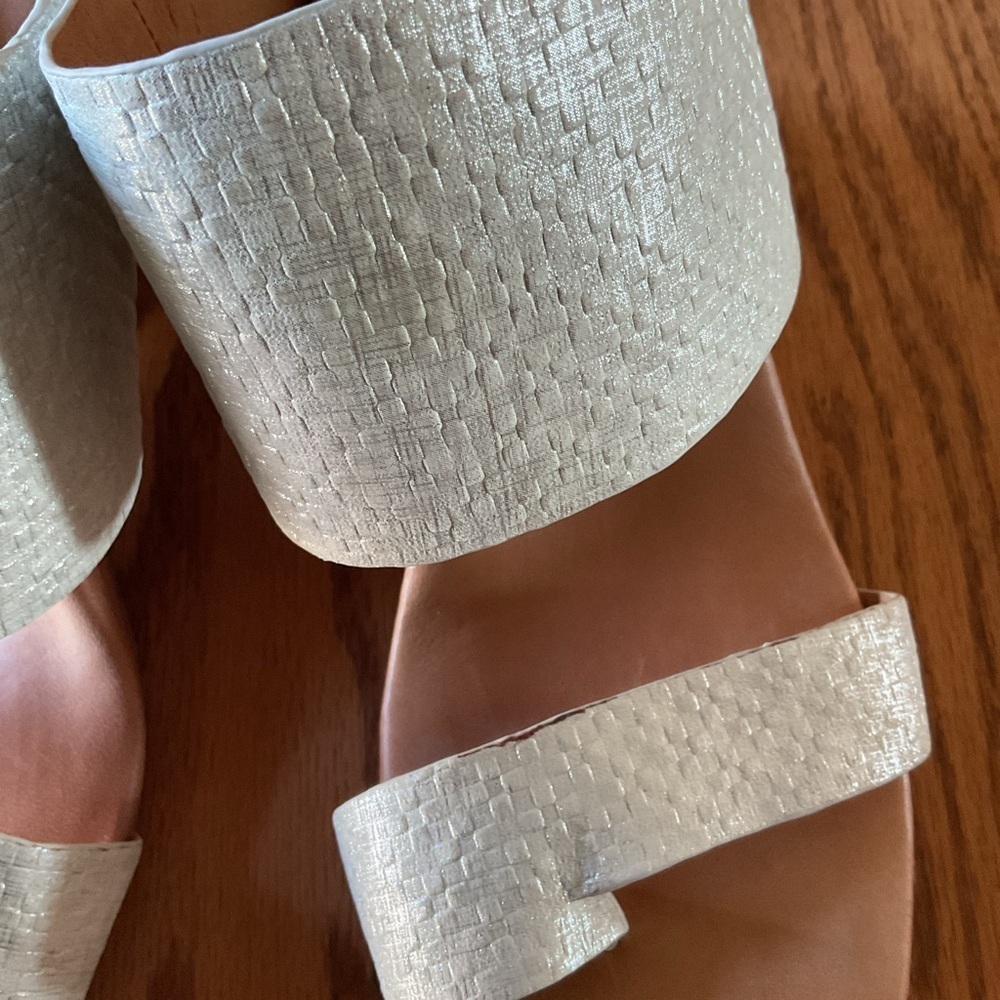 Kenneth Cole Gentle Souls Elegant White Sandals size 10 - Picture 7 of 9